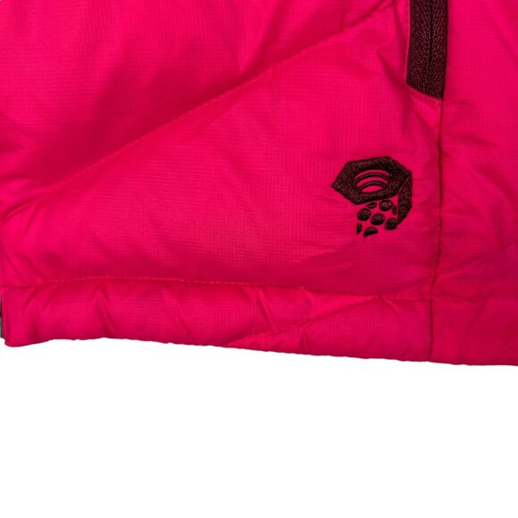 Mountain Hardware Women's Ratio Duck Down Full Zip Vest in Magenta Pink Size M - Picture 3 of 8
